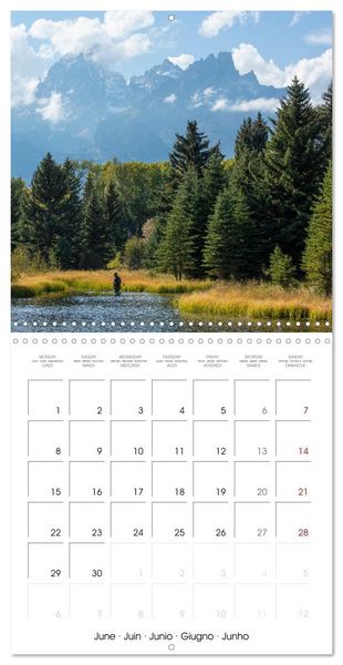 Produktbild: Teton National Park (Wall Calendar 2026 12 &times; 12 Inch) CALVENDO 12 Month Wall Calendar