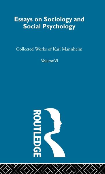 Produktbild: Essays Soc & Social Psych V 6
