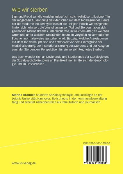 Produktbild: Wie wir sterben