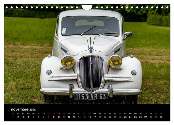 Produktbild: AUTO MOBILE (Calendrier mural 2026 DIN A4 vertical), CALVENDO calendrier mensuel