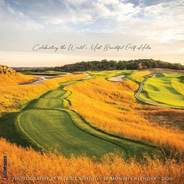 Produktbild: Golf (W/Foil) 2026 Wall Calendar