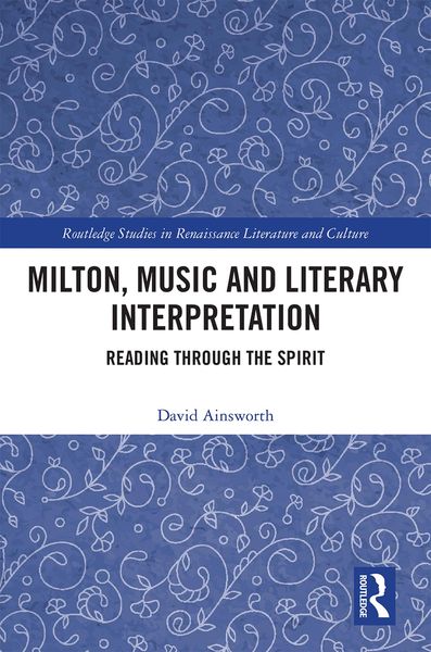 Produktbild: Milton, Music and Literary Interpretation