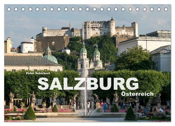 Produktbild: Salzburg - &Ouml;sterreich (Tischkalender 2026 DIN A5 quer), CALVENDO Monatskalender