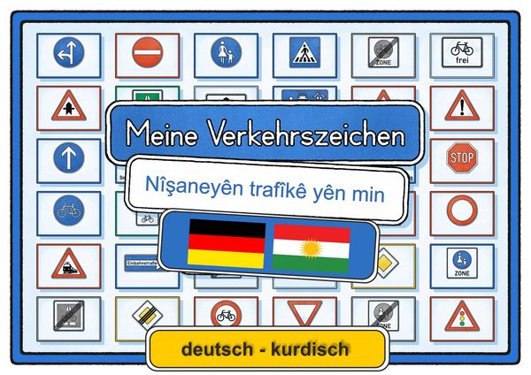 Produktbild: Meine Verkehrszeichen deutsch - kurdisch