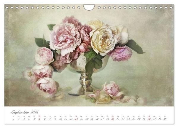 Produktbild: Bl&uuml;ten Poesie (Wandkalender 2026 DIN A4 quer), CALVENDO Monatskalender