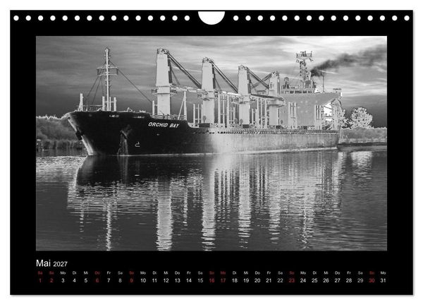 Produktbild: Schiffe anders (Wandkalender 2027 DIN A4 quer), CALVENDO Monatskalender