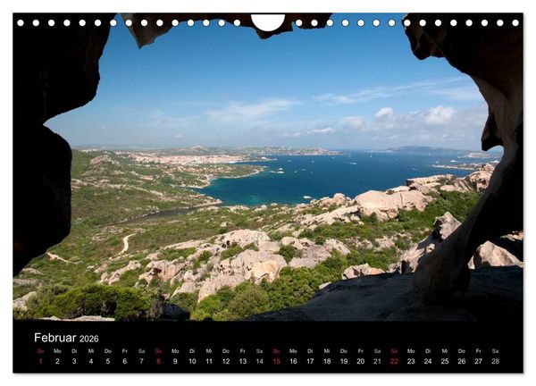 Produktbild: Sardinien Costa Smeralda und der Norden (Wandkalender 2026 DIN A4 quer), CALVENDO Monatskalender