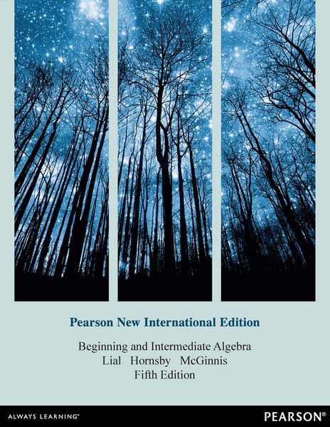 Produktbild: Beginning and Intermediate Algebra, Pearson New International Edition