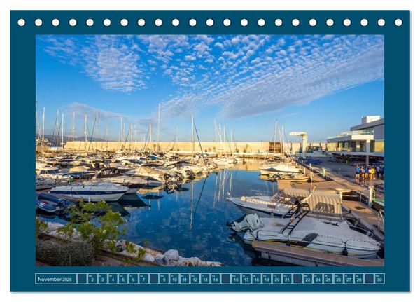 Produktbild: Ein Herz f&uuml;r M&aacute;laga (Tischkalender 2026 DIN A5 quer), CALVENDO Monatskalender