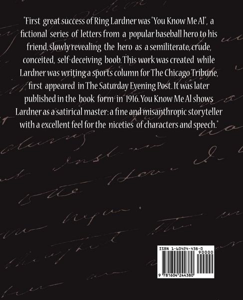 Produktbild: You Know Me Al - Ring Lardner