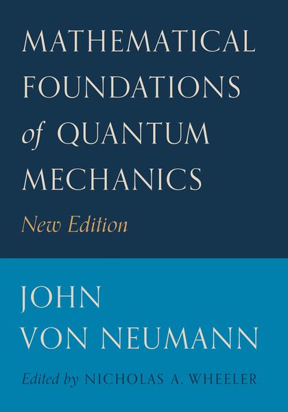 Produktbild: Mathematical Foundations of Quantum Mechanics