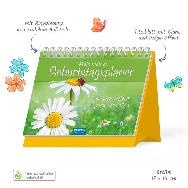 Produktbild: Mein kleiner Geburtstagsplaner
