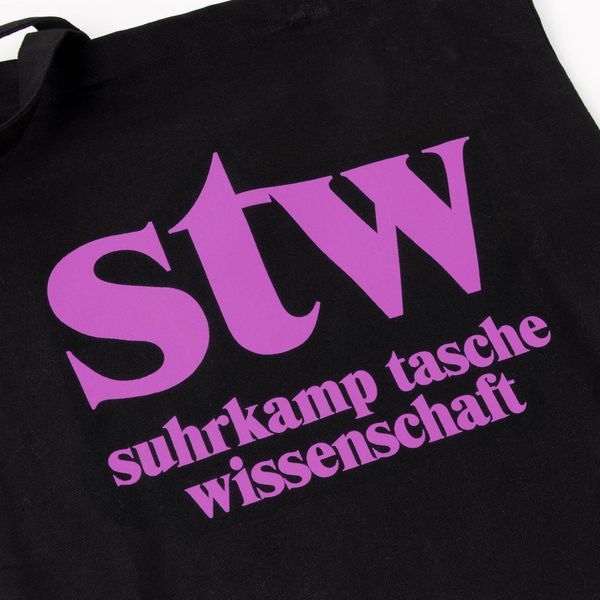 Produktbild: Suhrkamp tasche wissenschaft, schwarz/pink