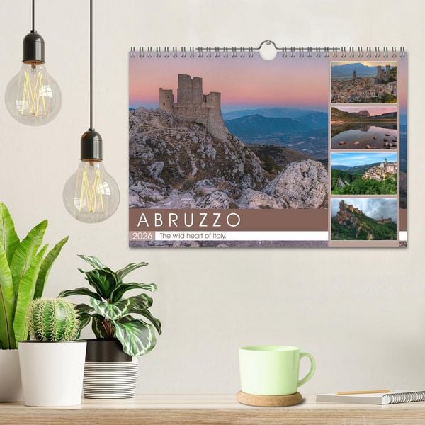 Produktbild: Abruzzo - The wild heart of Italy. (Wall Calendar 2026 DIN A4 landscape), CALVENDO 12 Month Wall Calendar