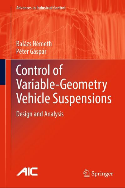Produktbild: Control of Variable-Geometry Vehicle Suspensions