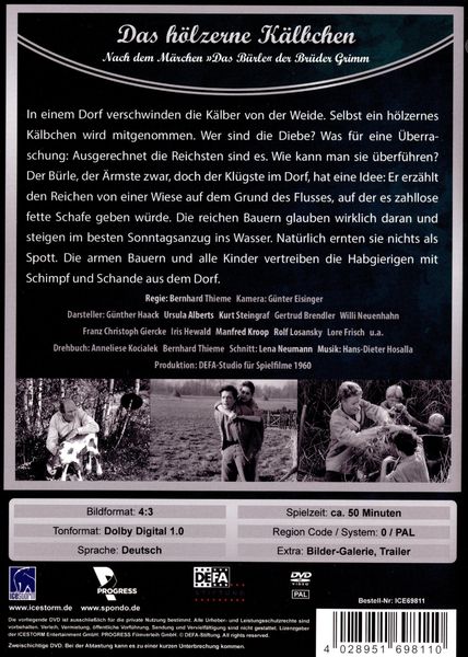 Produktbild: Das h&ouml;lzerne K&auml;lbchen - DEFA