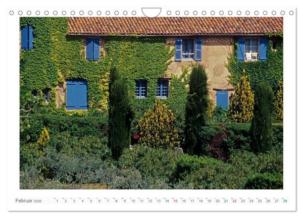Produktbild: Farbenfrohe Provence (Wandkalender 2026 DIN A4 quer), CALVENDO Monatskalender