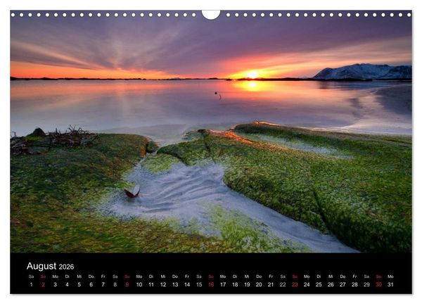Produktbild: Norwegen (Wandkalender 2026 DIN A3 quer), CALVENDO Monatskalender