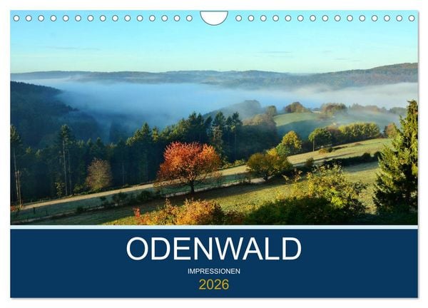 Produktbild: Odenwald - Impressionen (Wandkalender 2026 DIN A4 quer), CALVENDO Monatskalender