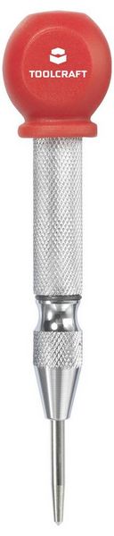 Produktbild: TOOLCRAFT Automatik-K&ouml;rner mit Spitze TO-10179732 (&Oslash; x L) 1.6cm x 12.7cm