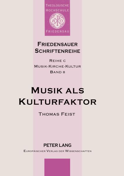 Produktbild: Musik als Kulturfaktor