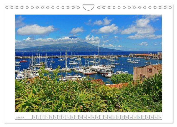Produktbild: Archipelago of the Azores in the North Atlantic Ocean (Wall Calendar 2026 DIN A4 landscape), CALVENDO 12 Month Wall Calendar