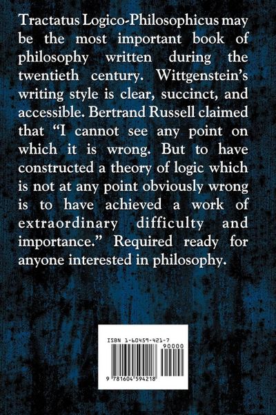 Produktbild: Tractatus Logico Philosophicus