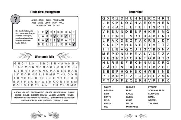 Produktbild: Wortsuchrätsel