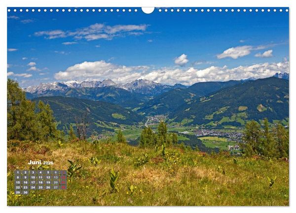 Produktbild: Die weiten T&auml;ler im Salzburger Land (Wandkalender 2026 DIN A3 quer), CALVENDO Monatskalender