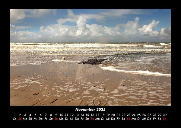 Produktbild: Nordsee 2025 Fotokalender DIN A3