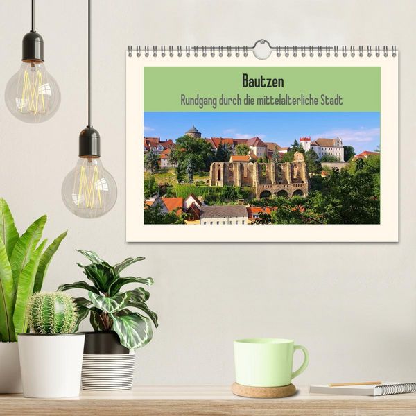 Produktbild: Bautzen - Rundgang durch die mittelalterliche Stadt (Wandkalender 2026 DIN A4 quer), CALVENDO Monatskalender