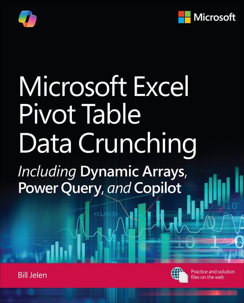 Produktbild: Microsoft Excel Pivot Table Data Crunching Including Dynamic Arrays, Power Query, and Copilot