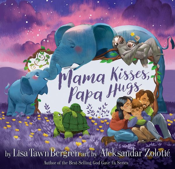 Produktbild: Bergren, L: Mama Kisses, Papa Hugs