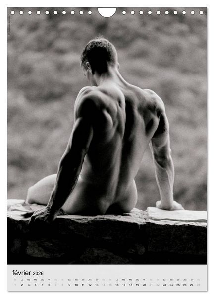Produktbild: contrastes hommes (Calendrier mural 2026 DIN A4 horizontal), CALVENDO calendrier mensuel