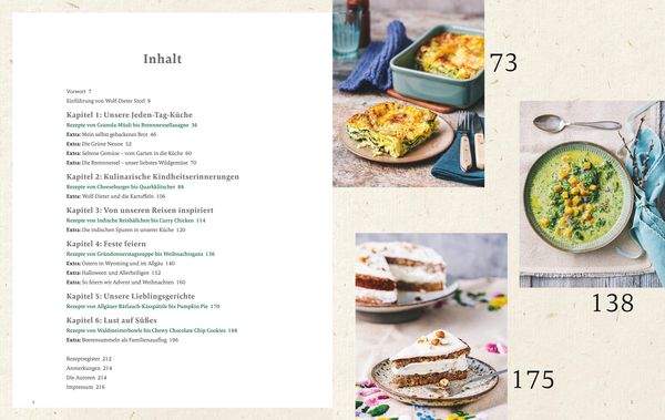 Die Rezepte unseres Lebens – das Kochbuch der Familie Storl