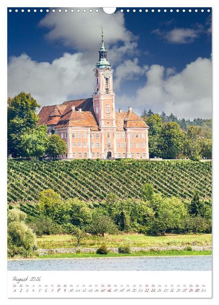 Produktbild: &Uuml;berlingen in 12 wundersch&ouml;nen Motiven (Wandkalender 2026 DIN A3 hoch), CALVENDO Monatskalender