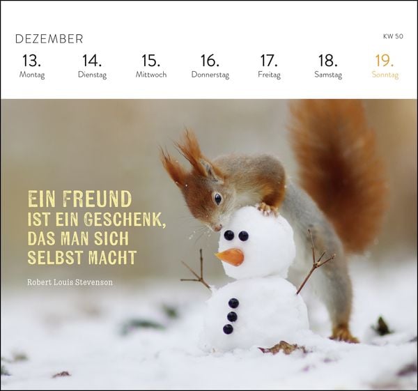 Produktbild: Postkartenkalender 2027: Kleine Gl&uuml;cksbringer f&uuml;r dein Jahr