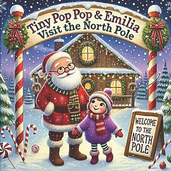 Produktbild: Tiny Pop Pop & Emilia visit the North Pole.