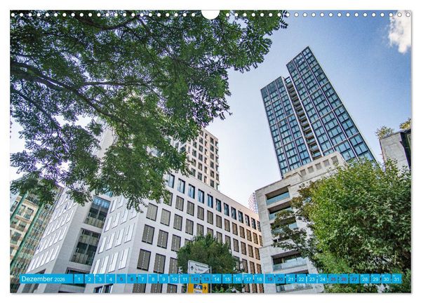 Produktbild: Towers of Frankfurt Fotokalender 2026 (Wandkalender 2026 DIN A3 quer), CALVENDO Monatskalender