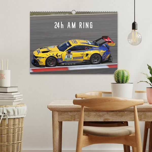 Produktbild: 24h am Ring (Wandkalender 2026 DIN A3 quer), CALVENDO Monatskalender