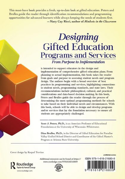 Produktbild: Designing Gifted Education Programs and Services
