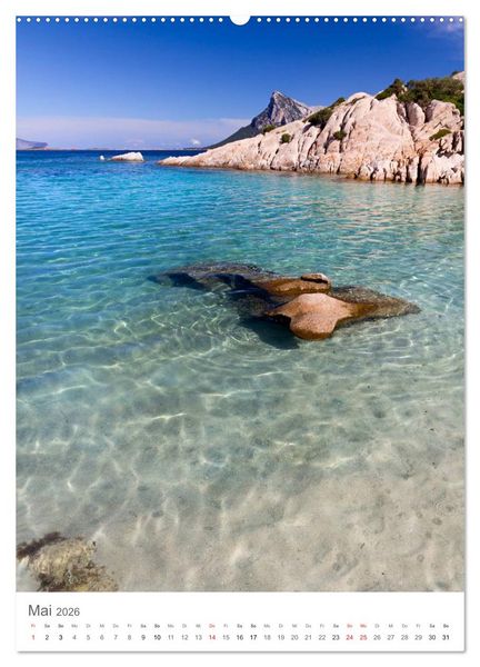 Produktbild: Sardinien (hochwertiger Premium Wandkalender 2026 DIN A2 hoch), Kunstdruck in Hochglanz