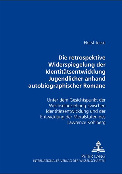 Produktbild: Jesse, H: Die retrospektive Widerspiegelung der Identit&auml;tsen