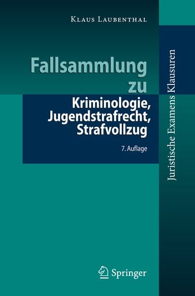 Produktbild: Fallsammlung zu Kriminologie, Jugendstrafrecht, Strafvollzug