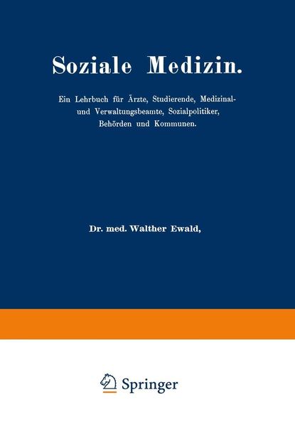 Produktbild: Soziale Medizin