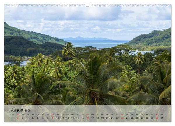 Produktbild: S&uuml;dseetr&auml;ume. Paradiese im Pazifik (Wandkalender 2026 DIN A2 quer), CALVENDO Monatskalender