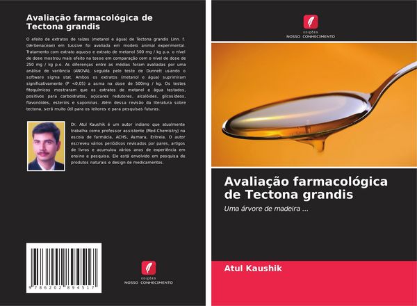Produktbild: Avalia&ccedil;&atilde;o farmacol&oacute;gica de Tectona grandis