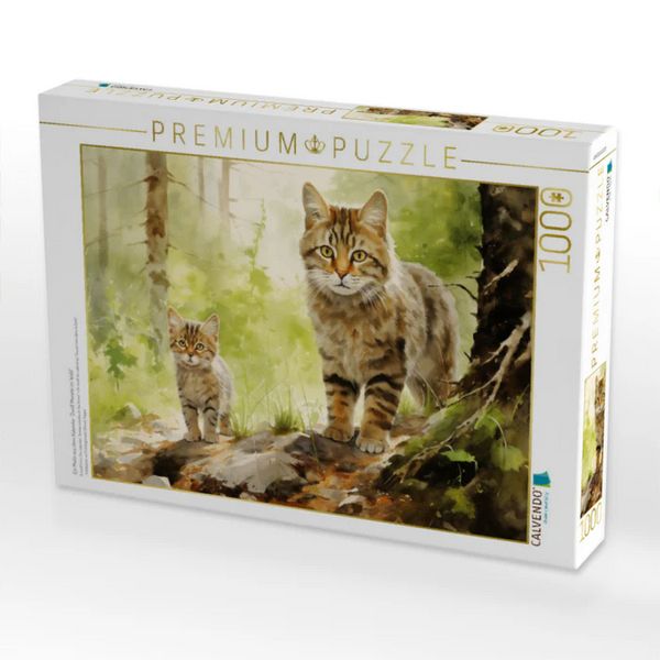 Produktbild: CALVENDO Puzzle Ein Motiv aus dem Kalender "Zw&ouml;lf Monate im Wald" | 1000 Teile Lege-Gr&ouml;&szlig;e 64x48cm Foto-Puzzle f&uuml;r gl&uuml;ckliche Stunden