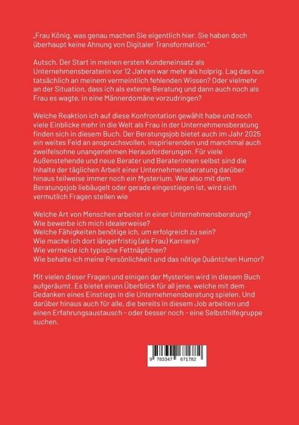 Produktbild: Unternehmensberaterin