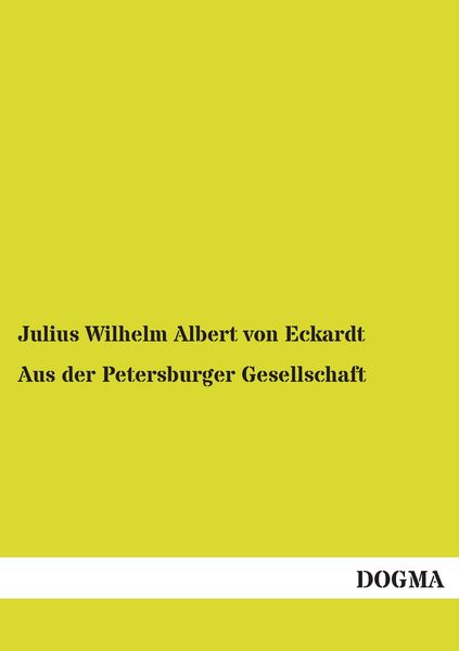 Produktbild: Aus der Petersburger Gesellschaft